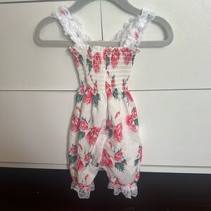 Baby floral romper
